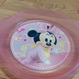 Plastový talířek a miska Minnie
