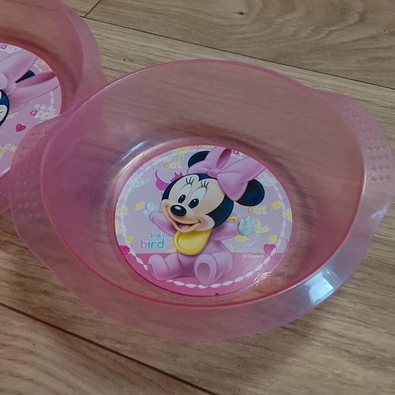 Plastový talířek a miska Minnie