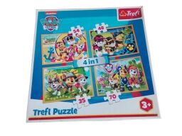 Puzzle Tlapková patrola 4v1